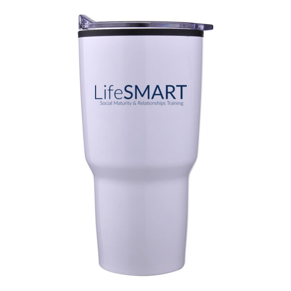 30 oz. Curved Body Tumbler W/ Lid Thumbnail