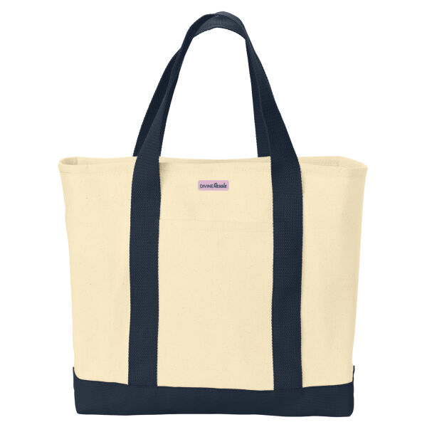 Two Tone Shopping Tote Thumbnail