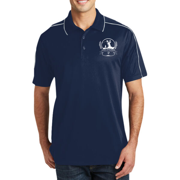 Micropique Sport Wick ® Piped Polo Thumbnail