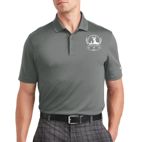 NIKE Dri FIT Classic Fit Players Polo with Flat Knit Colla Thumbnail